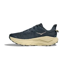 HOKA Challenger 8 trailsko, herre (Faded Navy / Pampass Grass) Outlet
