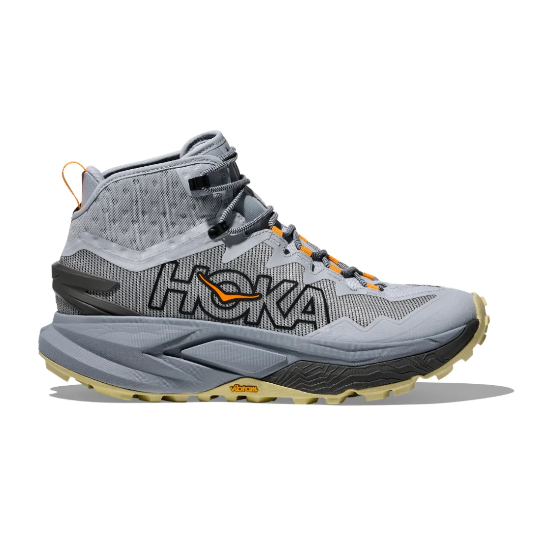 HOKA ONE ONE Mafate Hike vandrestøvle, herre (Mineral Blue / Tumeric) Online