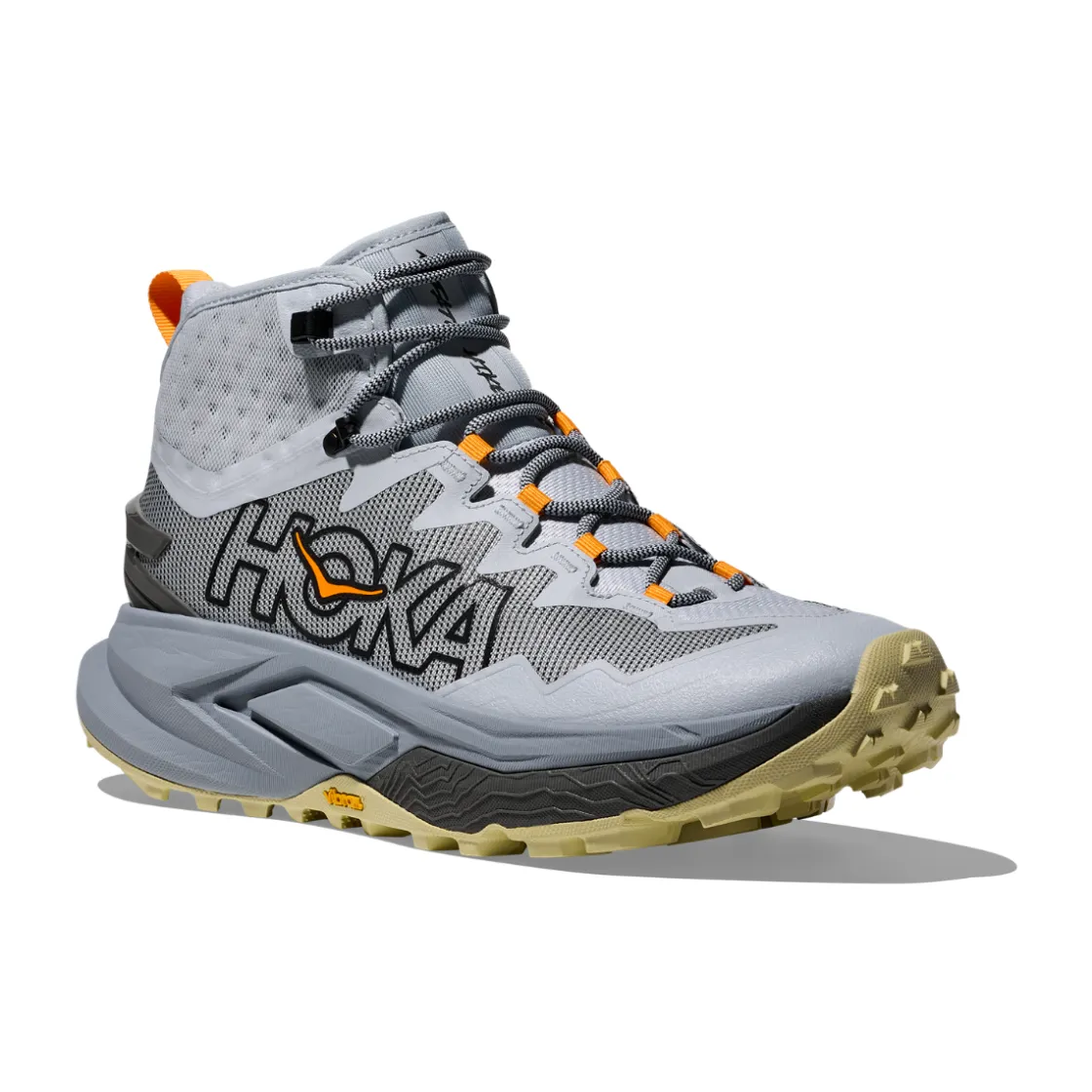 HOKA ONE ONE Mafate Hike vandrestøvle, herre (Mineral Blue / Tumeric) Online
