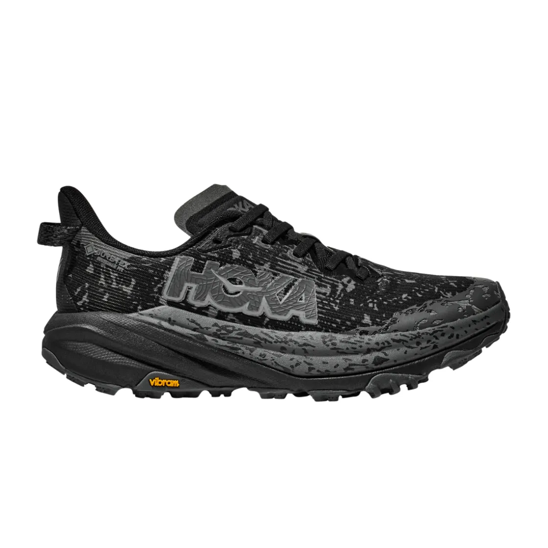 HOKA Speedgoat 6 GORE-TEX trailsko, dame (Black / Outer Orbit) Sale
