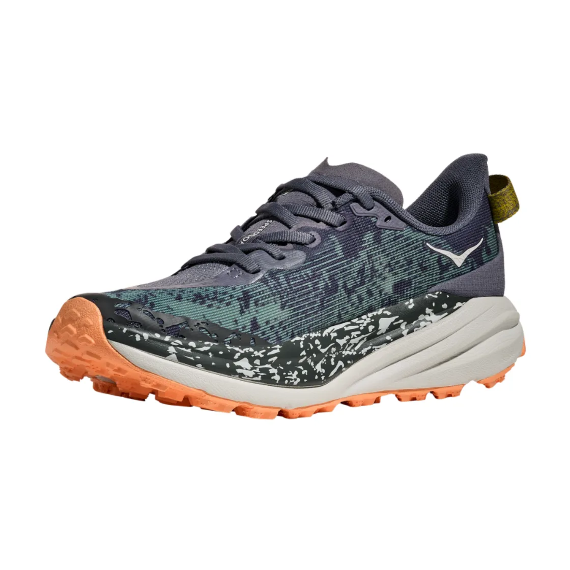 HOKA Speedgoat 6 trailsko, dame (Grey Skies) Clearance