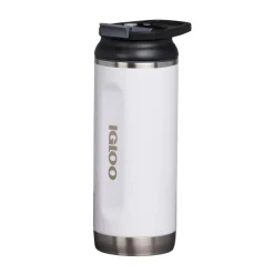 IGLOO Flip ’n’ Sip Tumbler 470 ml (White) Clearance