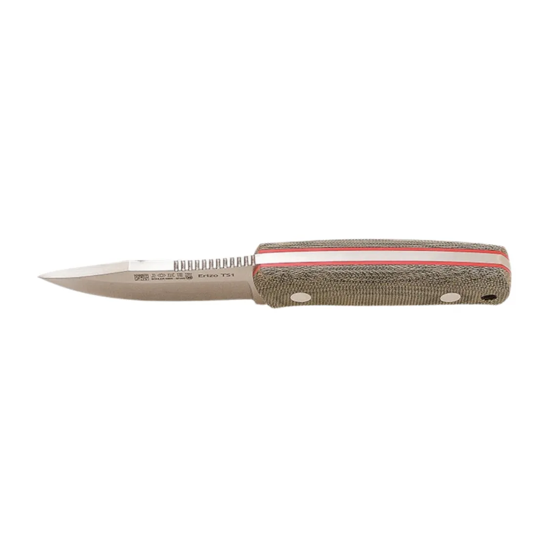 JOKER KNIVES Joker Erizo TS1 Micarta Bushcraft- og jagtkniv (Green) Clearance