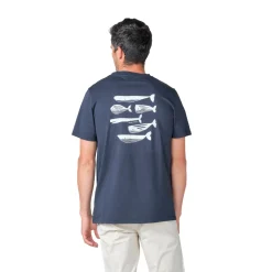 KLITMØLLER COLLECTIV Klitmøller Collective Anker T-shirt, herre (Navy) Discount