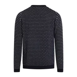 KLITMØLLER COLLECTIV Klitmøller Collective Hugo Knit sweater (Navy Cream) Hot