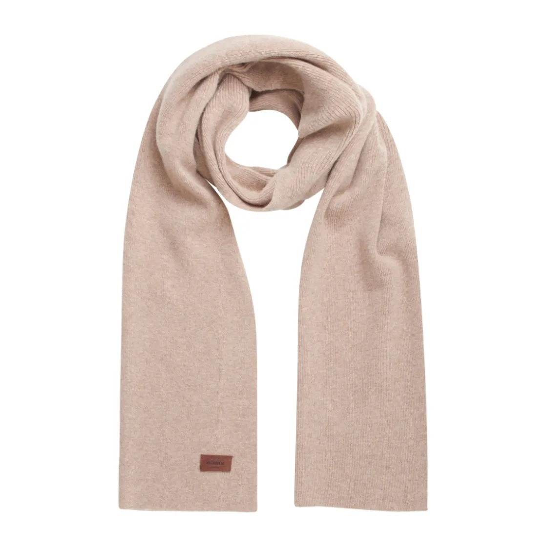 KLITMØLLER COLLECTIV Klitmøller Collective Rib Scarf halstørklæde (Sand) Outlet