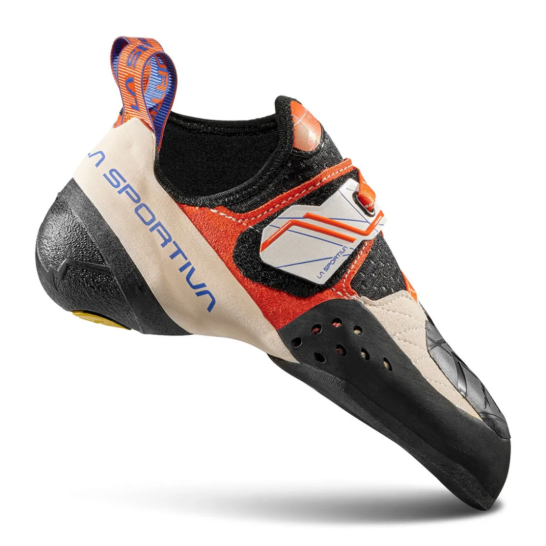 LA SPORTIVA Solution klatresko, dame (White/Lily Orange) Clearance