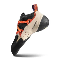 LA SPORTIVA Solution klatresko, dame (White/Lily Orange) Clearance