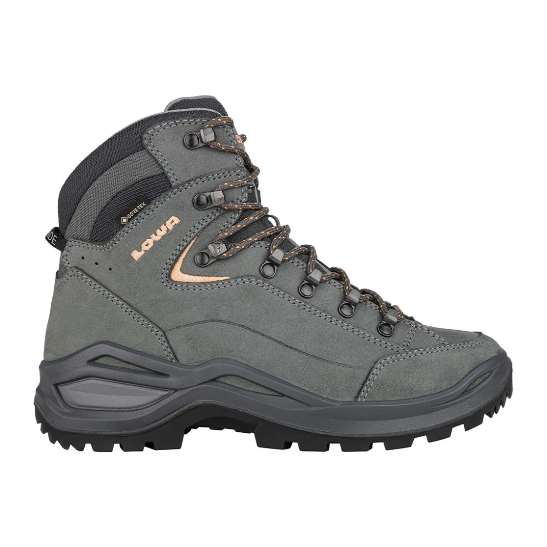 LOWA Renegade Evo Mid GTX vandrestøvler, dame (Graphite Apricot) Clearance