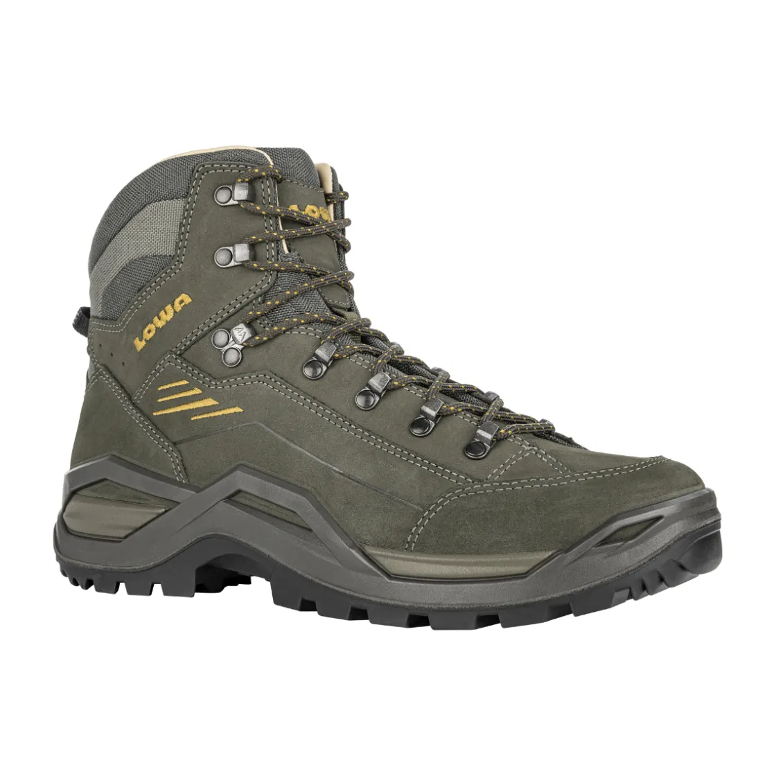 LOWA Renegade Evo Mid LTH vandrestøvler, herre (Olive Mustard) New