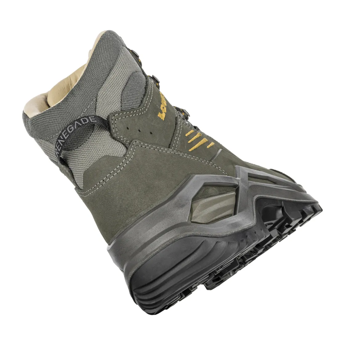 LOWA Renegade Evo Mid LTH vandrestøvler, herre (Olive Mustard) New