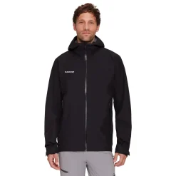 MAMMUT Alto Light HS Hooded regnjakke, herre (Black) Clearance