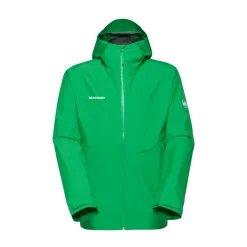MAMMUT Alto Light HS Hooded skal- og regnjakke, herre (Pinea) Outlet