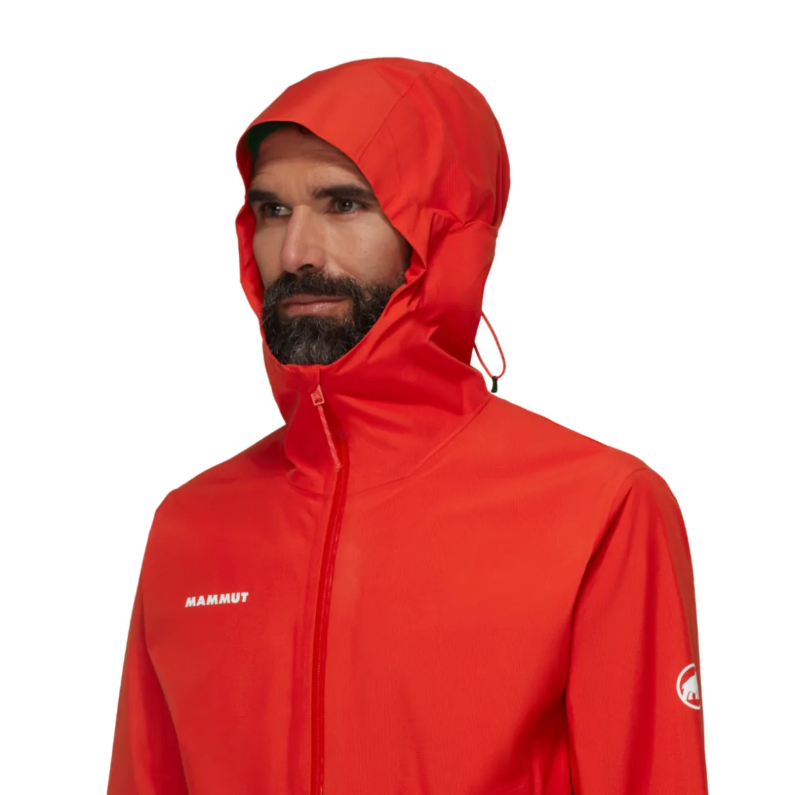 MAMMUT Alto Light HS Hooded Skal- og regnjakke, herre ( Red) Best