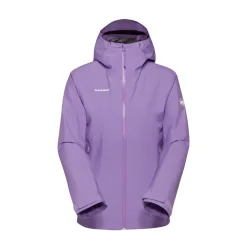 MAMMUT Alto Light HS Hooded Skal- og regnjakke, dame (Lavandin) Best