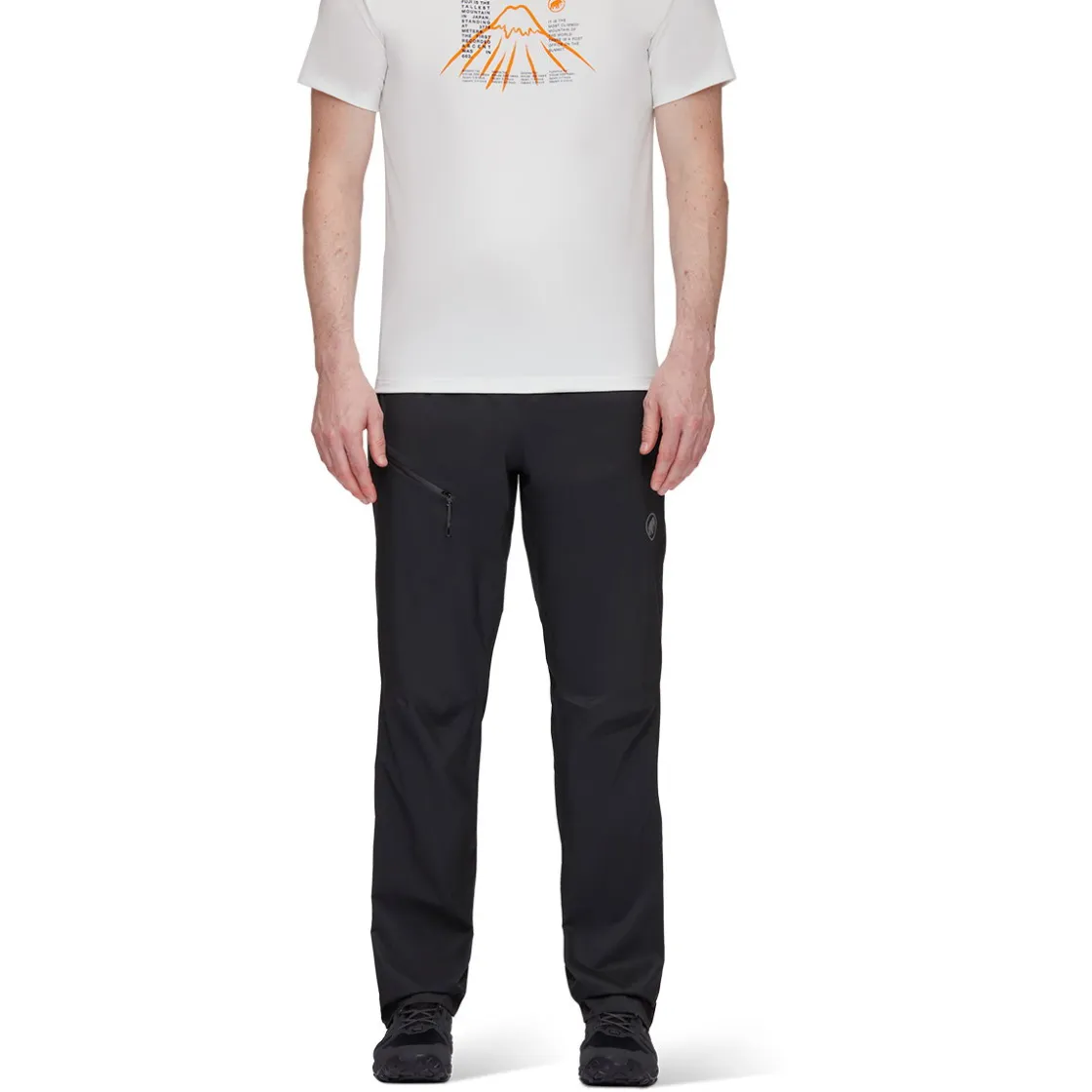 MAMMUT Alto Light HS skal- og regnbukser, herre (Black) Sale