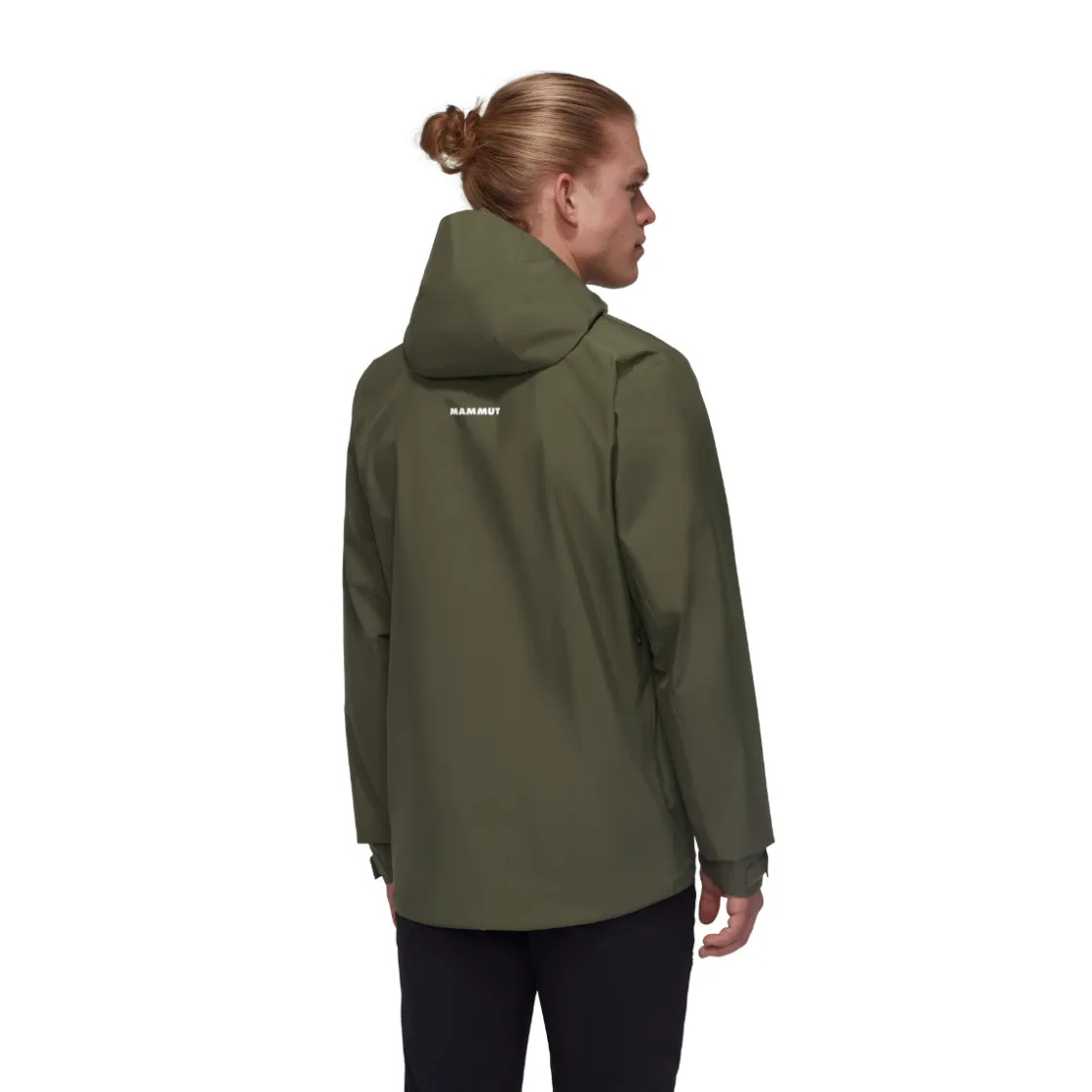 MAMMUT Alto Light HS Skal- og regnjakke, herre (Dark Marsh) New