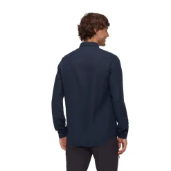 MAMMUT Alvra Summer LS Shirt, herre (Marine)