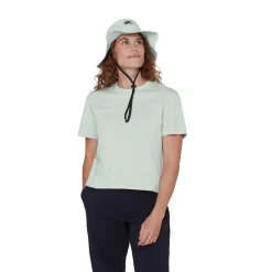 MAMMUT Base Cropped T-shirt, dame (Glacier) Discount