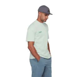 MAMMUT Base Relaxed T-Shirt Glacier, herre (Silver Sage) Clearance