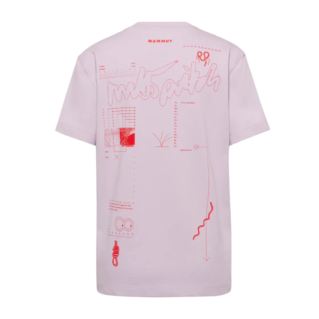 MAMMUT Base T-shirt Multi-Pitch, dame (Alpine Calamint) Hot