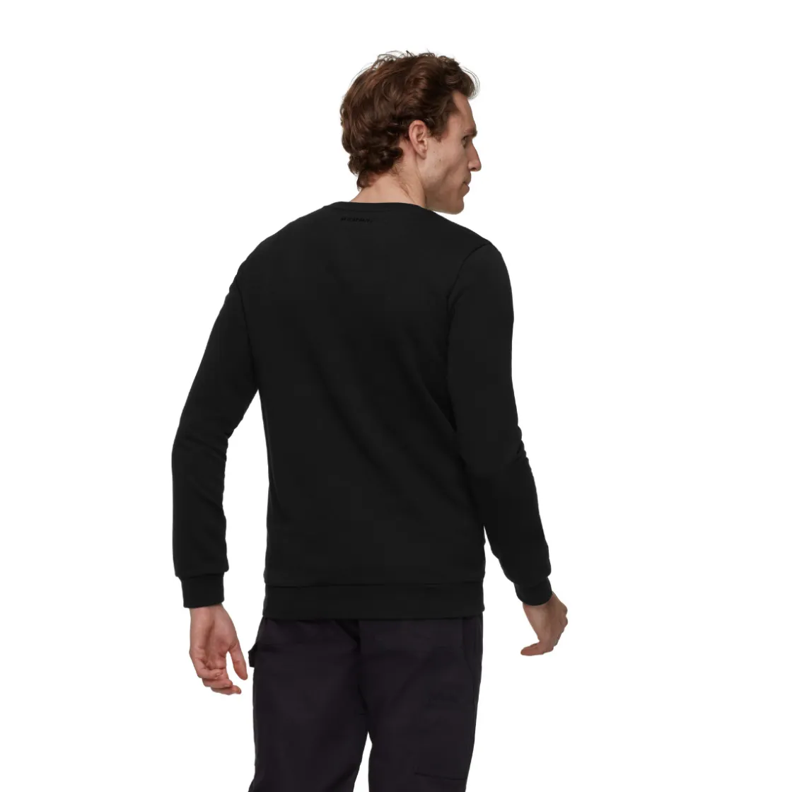 MAMMUT Core ML Crew Neck "Alpinist", herre (Black) Outlet
