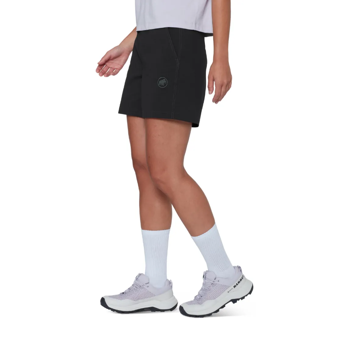 MAMMUT Crag Climbing Shorts, dame (Black) New