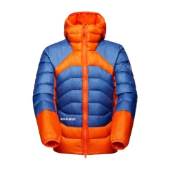 MAMMUT Eiger Nordwand Light Down IN Hooded Dunjakke, herre (Black / Orange) Outlet