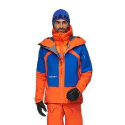 MAMMUT Eiger Nordwand Light Down IN Hooded Dunjakke, herre (Black / Orange) Outlet