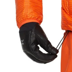 MAMMUT Eiger Nordwand Light Down IN Hooded Dunjakke, herre (Black / Orange) Outlet