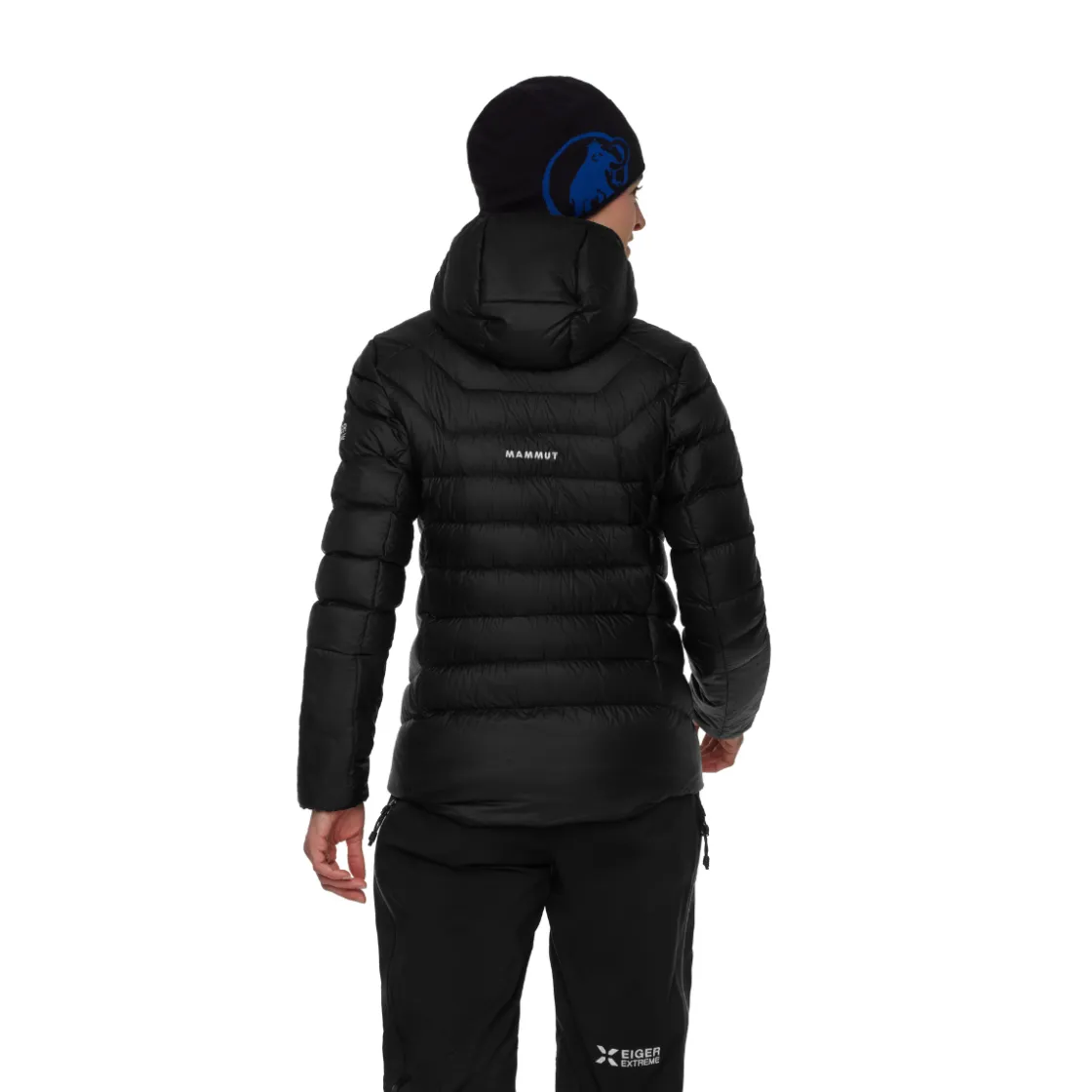 MAMMUT Eiger Nordwand Light Down IN Hooded Dunjakke, dame (Black) Outlet