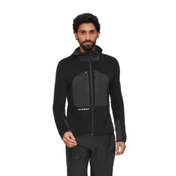MAMMUT Eiger Nordwand Pro ML Air Hooded Jakke, herre (Black) Discount