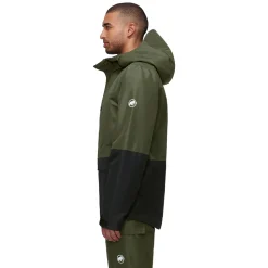 MAMMUT Fall Line HS Thermo Skijakke, herre (Dark-Marsh) Online