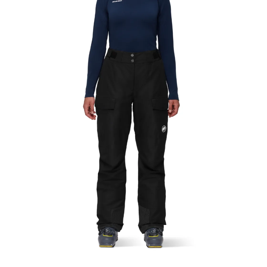 MAMMUT Fall Line HS Thermo Skibukser, dame (Black) New