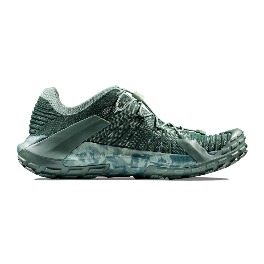 MAMMUT Hueco Knit II Low, herre (Dark Jade / Jade) Clearance