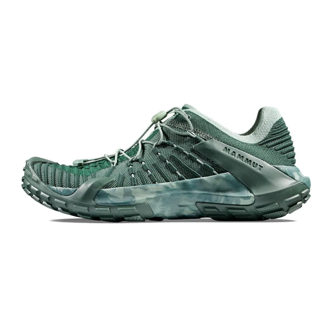 MAMMUT Hueco Knit II Low, herre (Dark Jade / Jade) Clearance