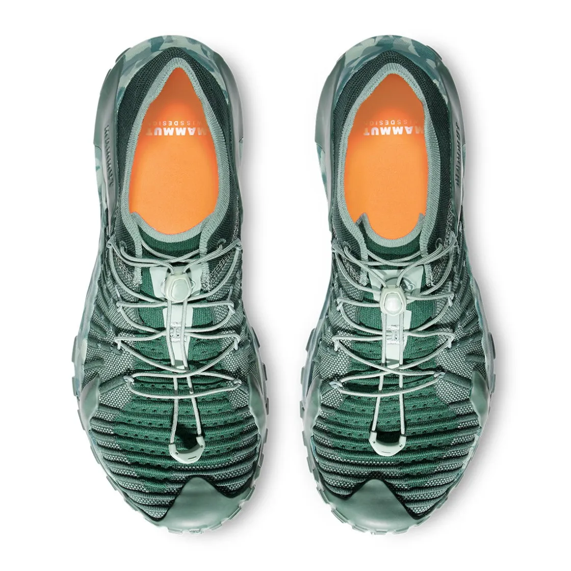 MAMMUT Hueco Knit II Low, herre (Dark Jade / Jade) Clearance