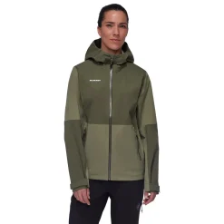 MAMMUT Linard Guide HS Hooded Skaljakke, dame (Dark Marsh) Hot