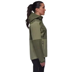 MAMMUT Linard Guide HS Hooded Skaljakke, dame (Dark Marsh) Hot