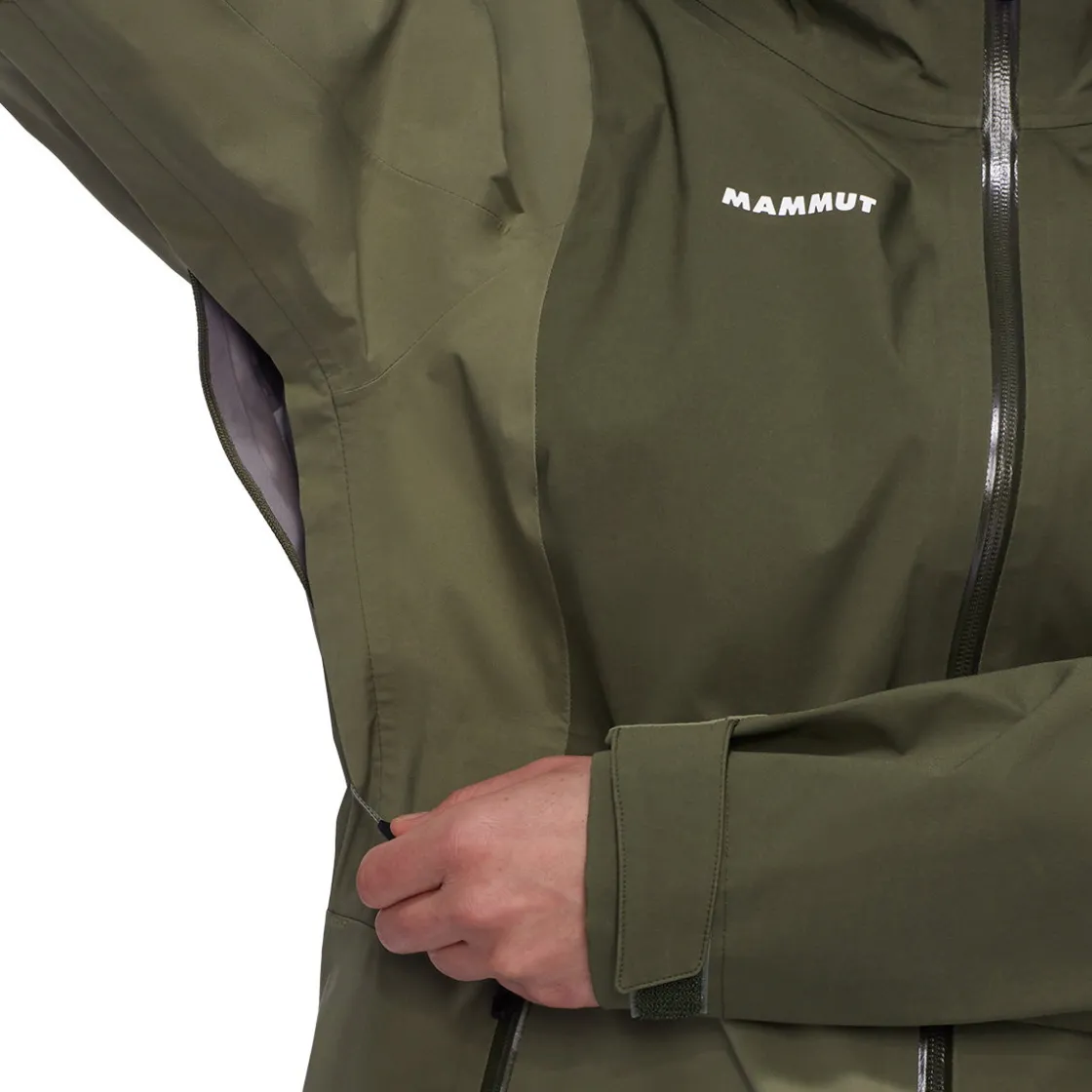 MAMMUT Linard Guide HS Hooded Skaljakke, dame (Dark Marsh) Hot