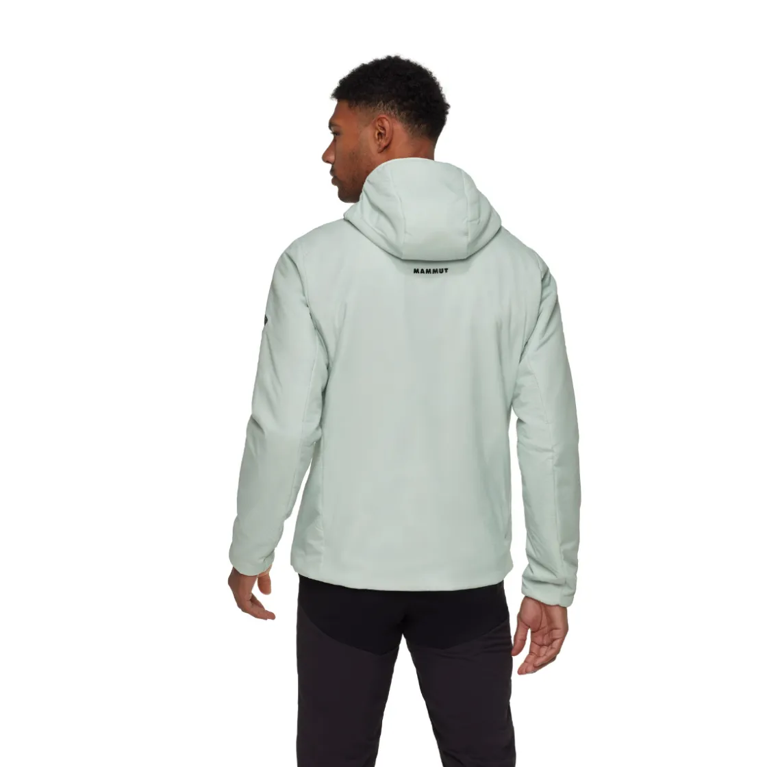 MAMMUT Rime IN Hooded Fiberjakke, herre (Silver Sage) Best