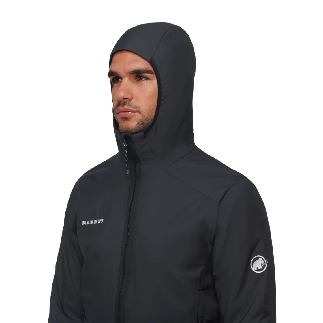 MAMMUT Rime Light IN Hybrid Hooded, herre (Black) Best