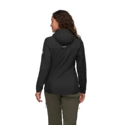 MAMMUT Rime Light IN Hybrid Hooded Softshell, dame (Black) Online