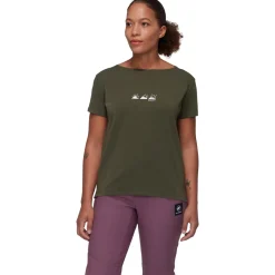 MAMMUT Seon Playground T-shirt, dame (Dark Marsh)