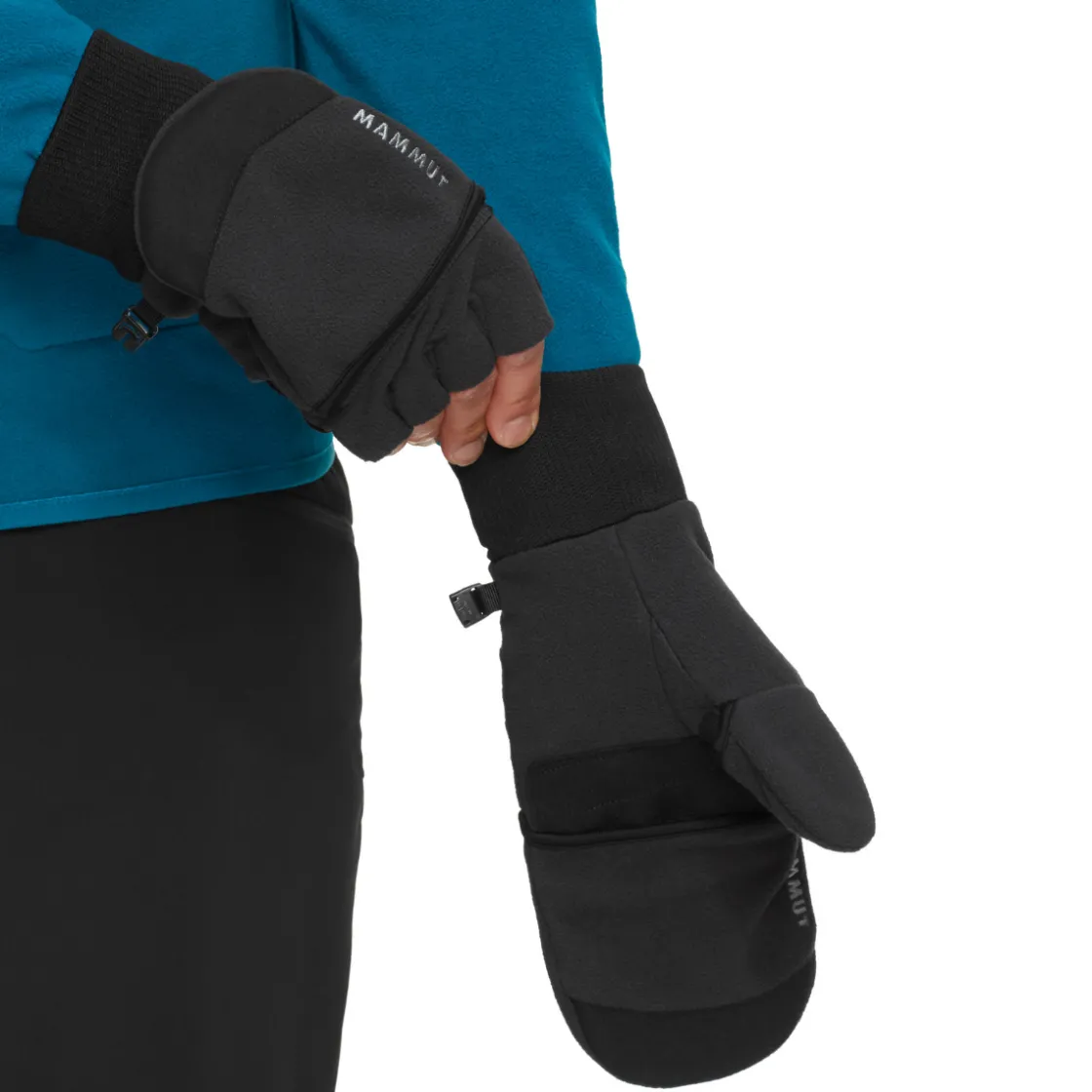 MAMMUT Shelter SO Convertible Handsker (Black) Discount