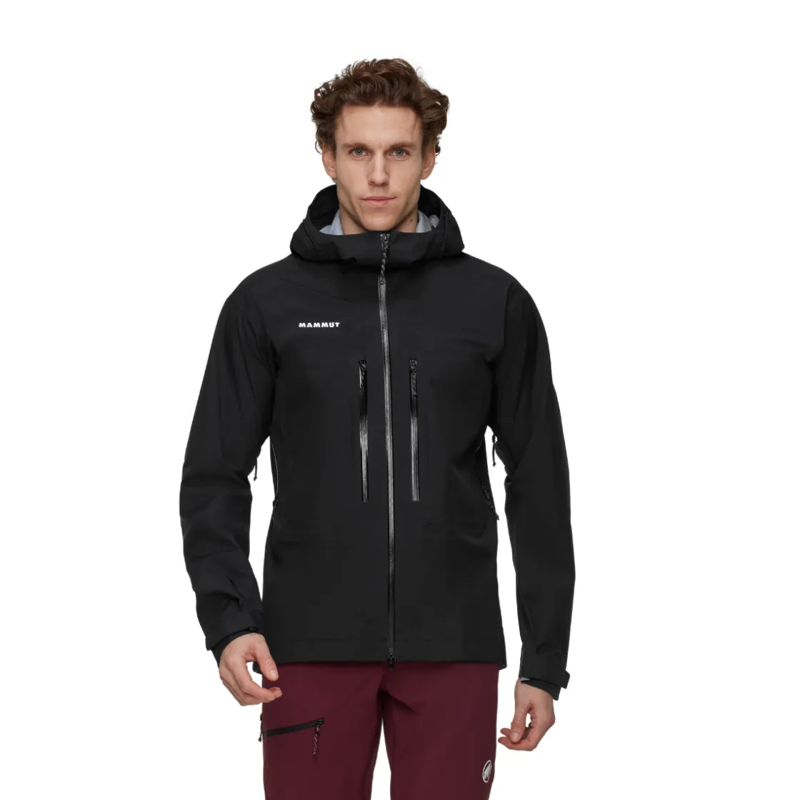 MAMMUT Taiss HS Hooded Skaljakke, herre (Black) Clearance