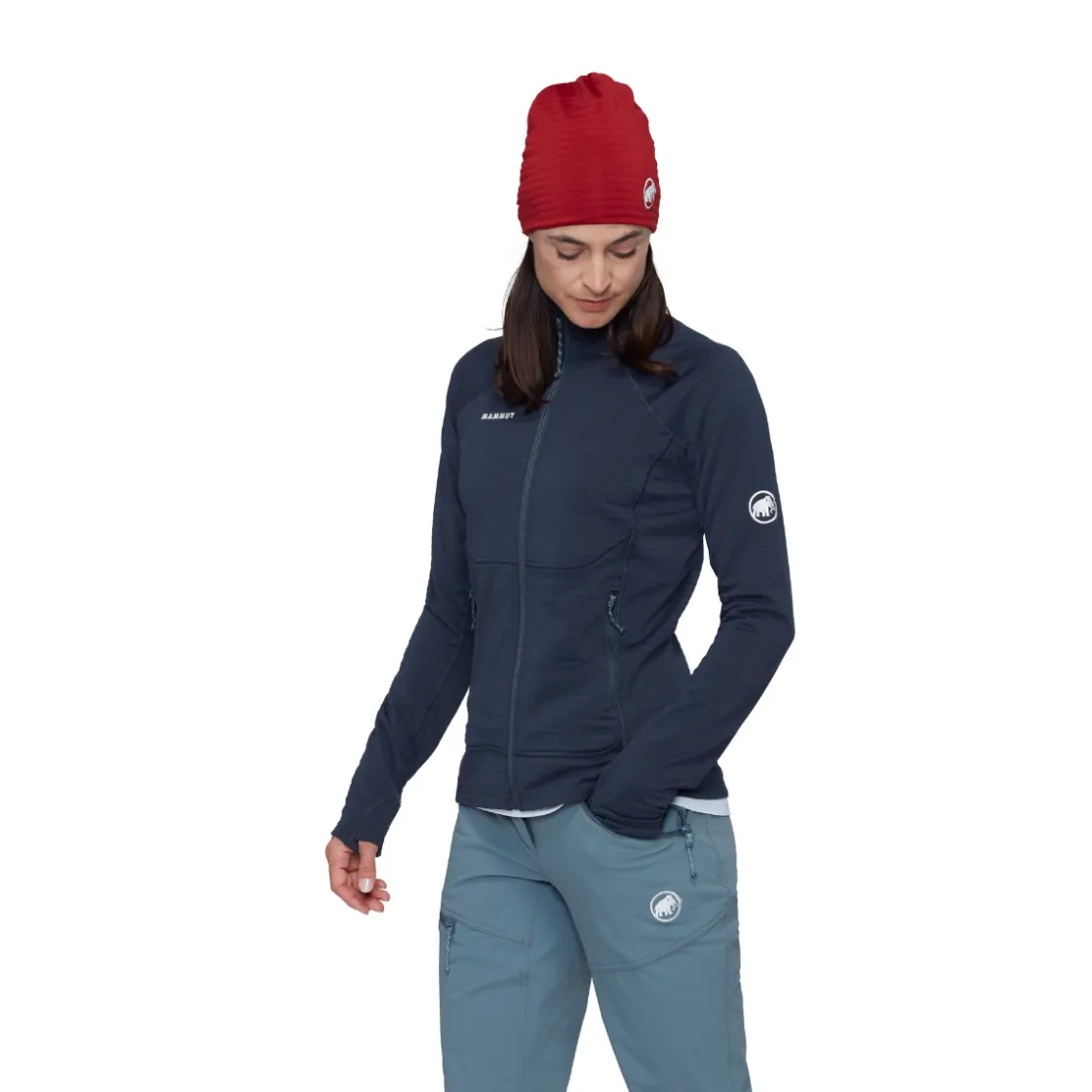 MAMMUT Taiss Light ML Fleece, dame (Marine)