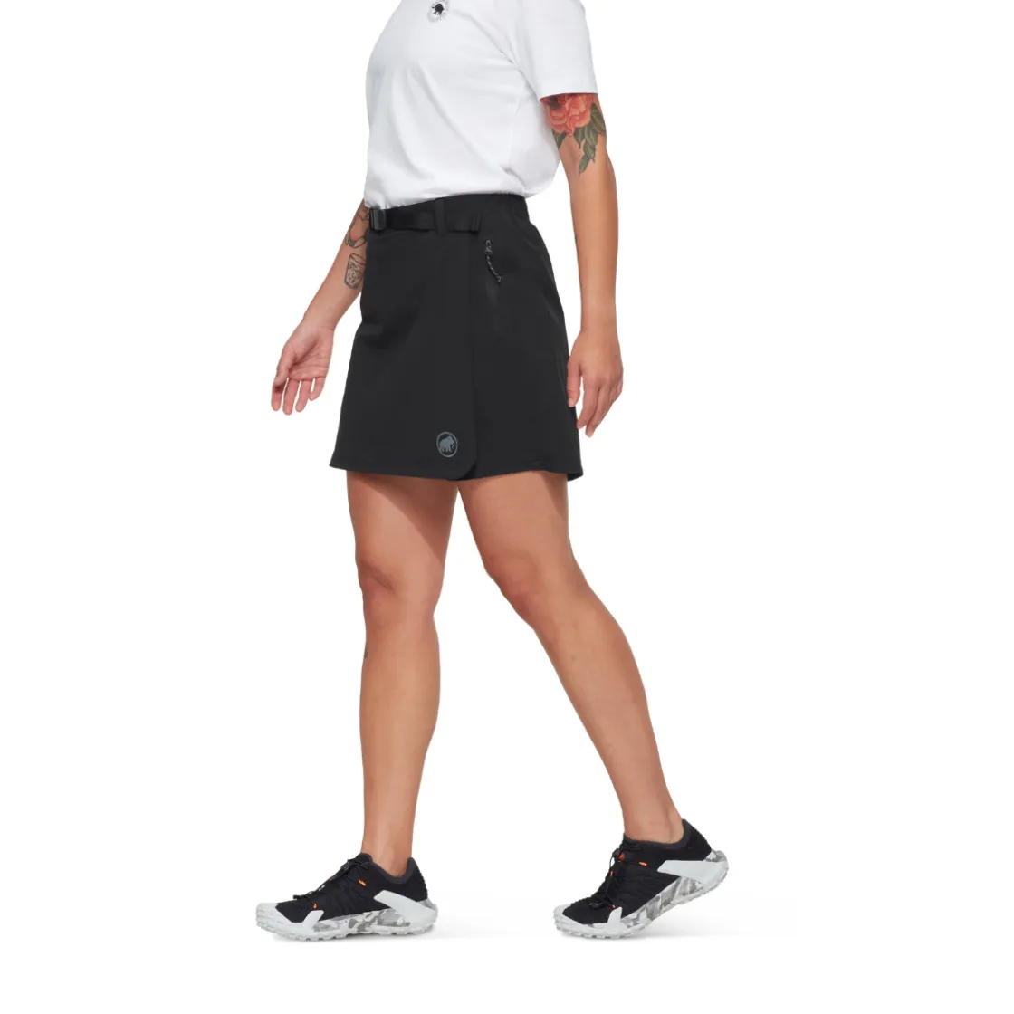 MAMMUT Trekkers Wrap Skort, dame (Black) Outlet