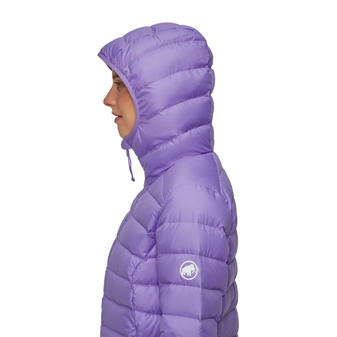 MAMMUT Waymarker IN Hooded Dunjakke, dame (Lavandin Black) New