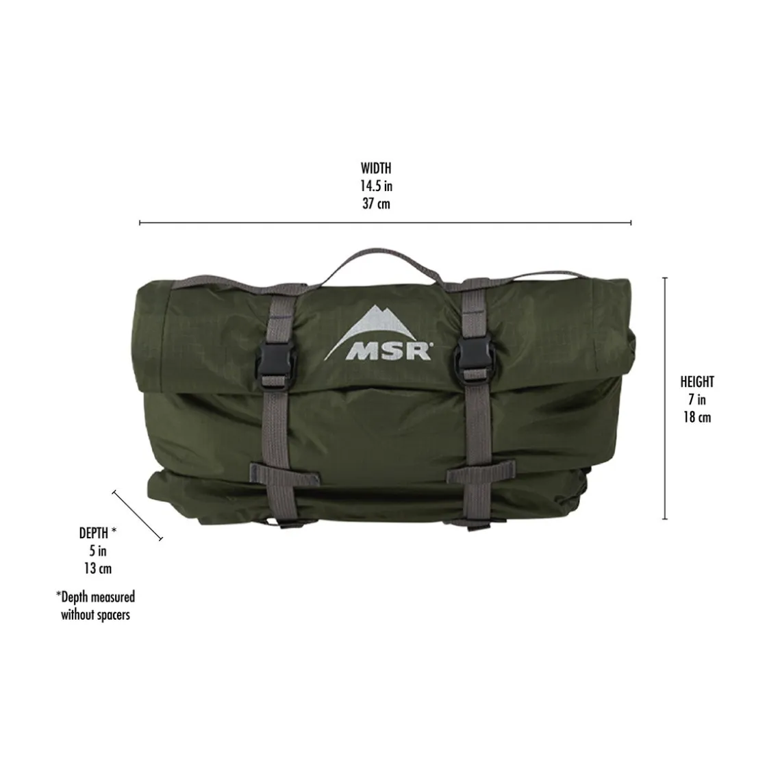 MSR Hubba Hubba Bikepack 2 telt, 2 personer Hot
